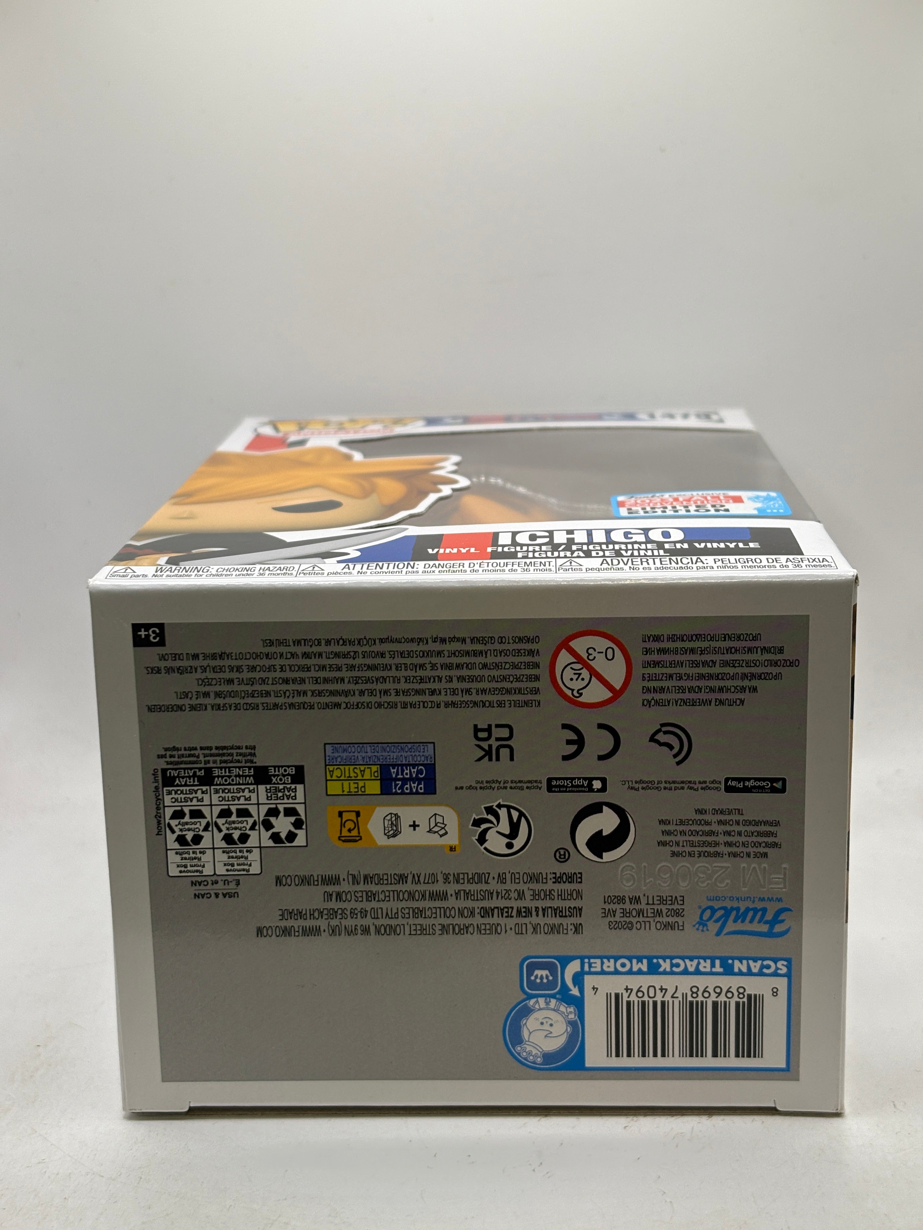 Funko POP! Animation Bleach #1479 Ichigo 2023 Fall Vinyl Figure